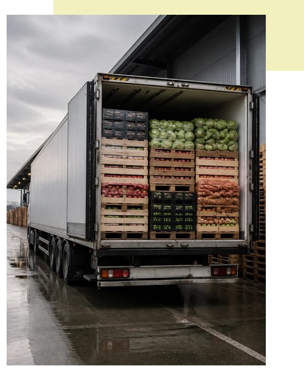 Перевозка плодоовощной продукции в Щекино по цене от 5146 р. | Агросервис-Екн